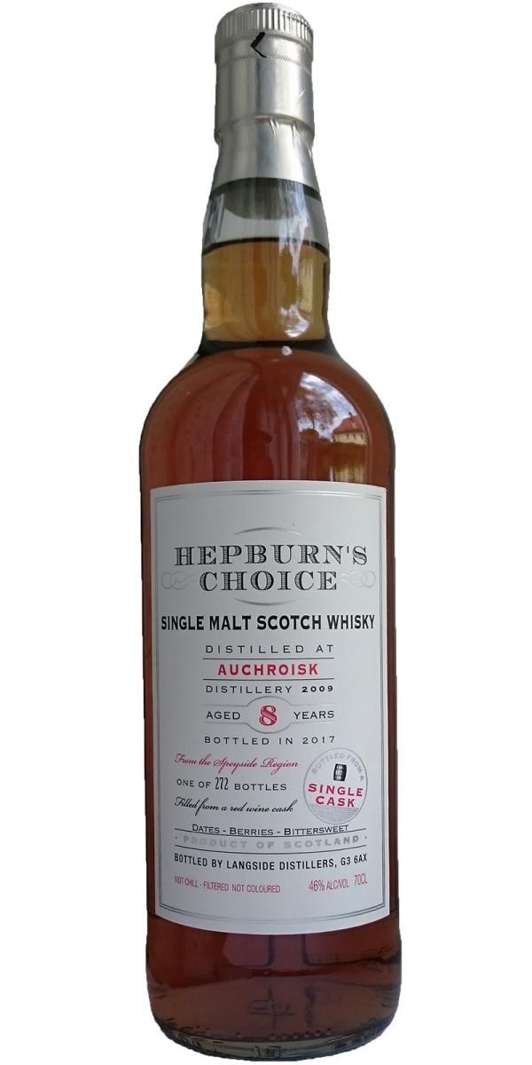 Auchroisk 2009 LsD Hepburn's Choice