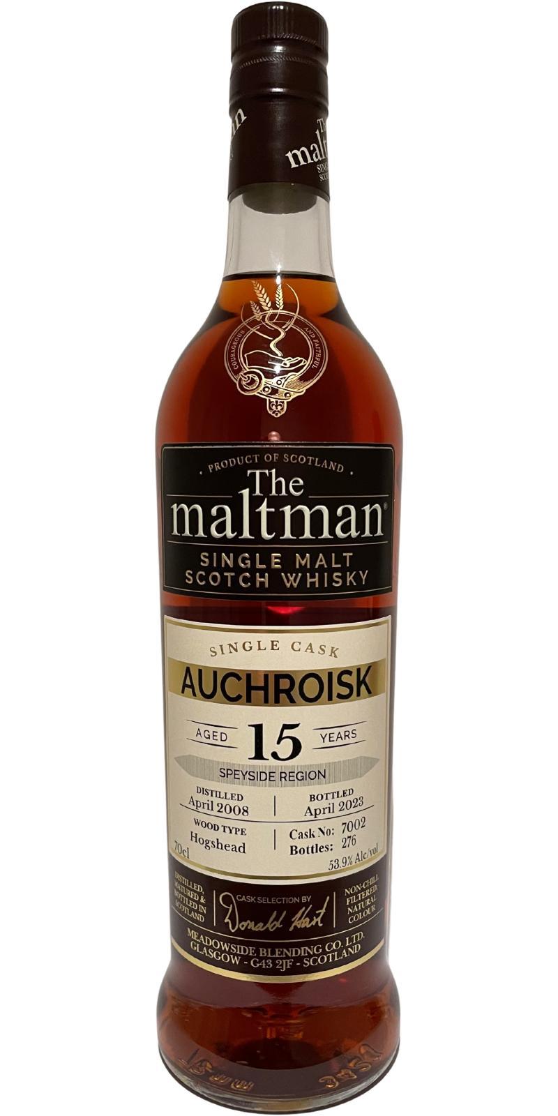 Auchroisk 2008 MBl The Maltman