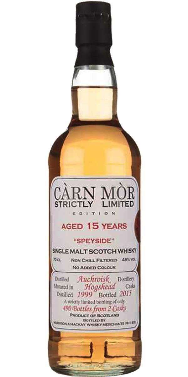Auchroisk 1999 MMcK Càrn Mòr - Strictly Limited Edition