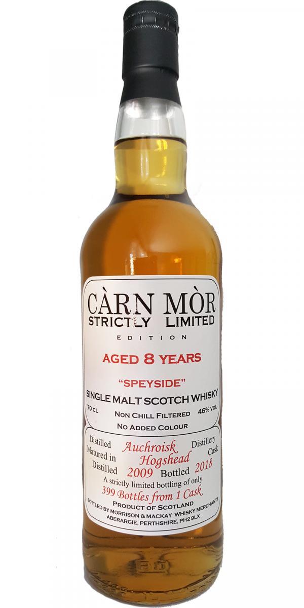 Auchroisk 2009 MMcK Càrn Mòr - Strictly Limited Edition