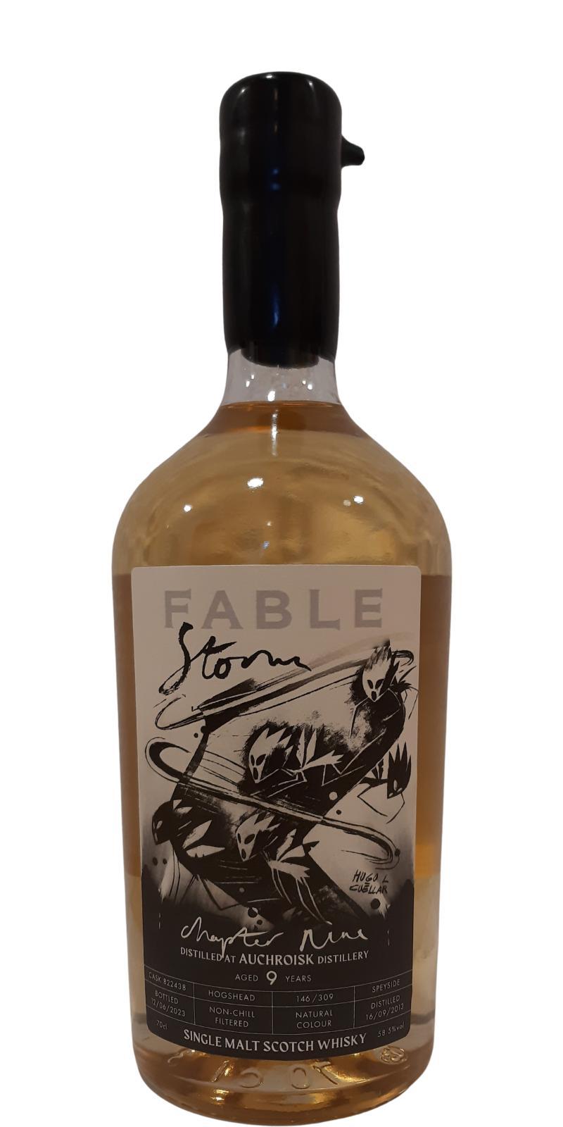 Auchroisk 2013 PSL Fable Whisky - Chapter Nine