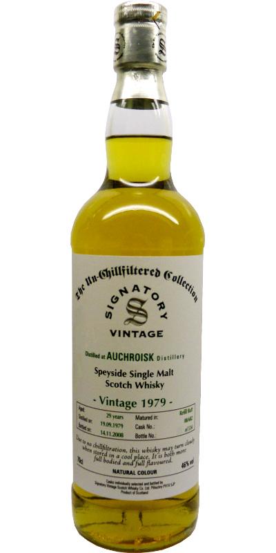 Auchroisk 1979 SV The Un-Chillfiltered Collection