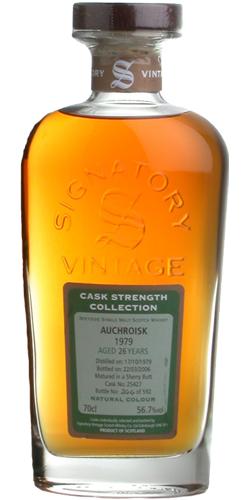 Auchroisk 1979 SV Cask Strength Collection