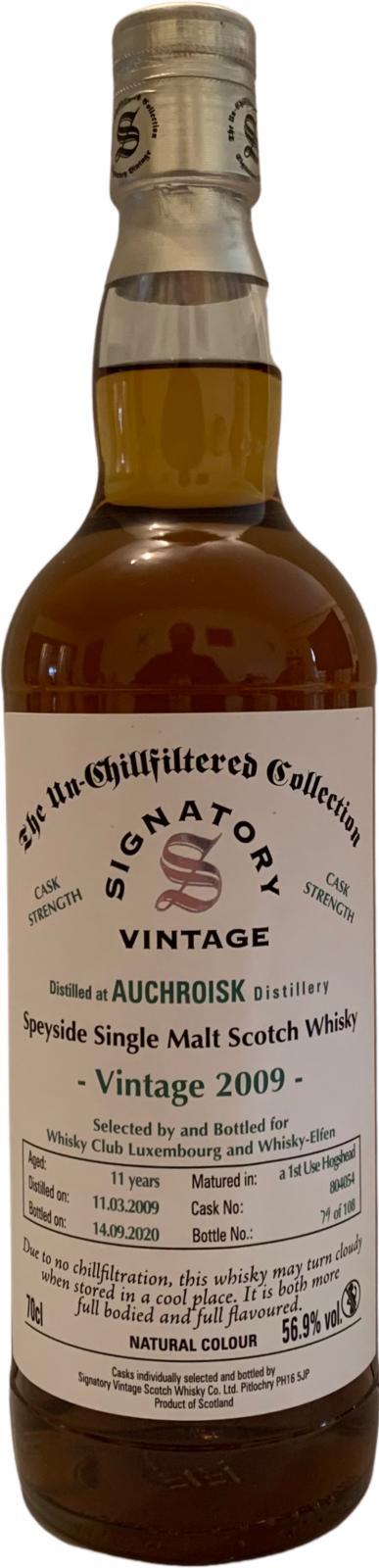 Auchroisk 2009 SV The Un-Chillfiltered Collection - Cask Strength