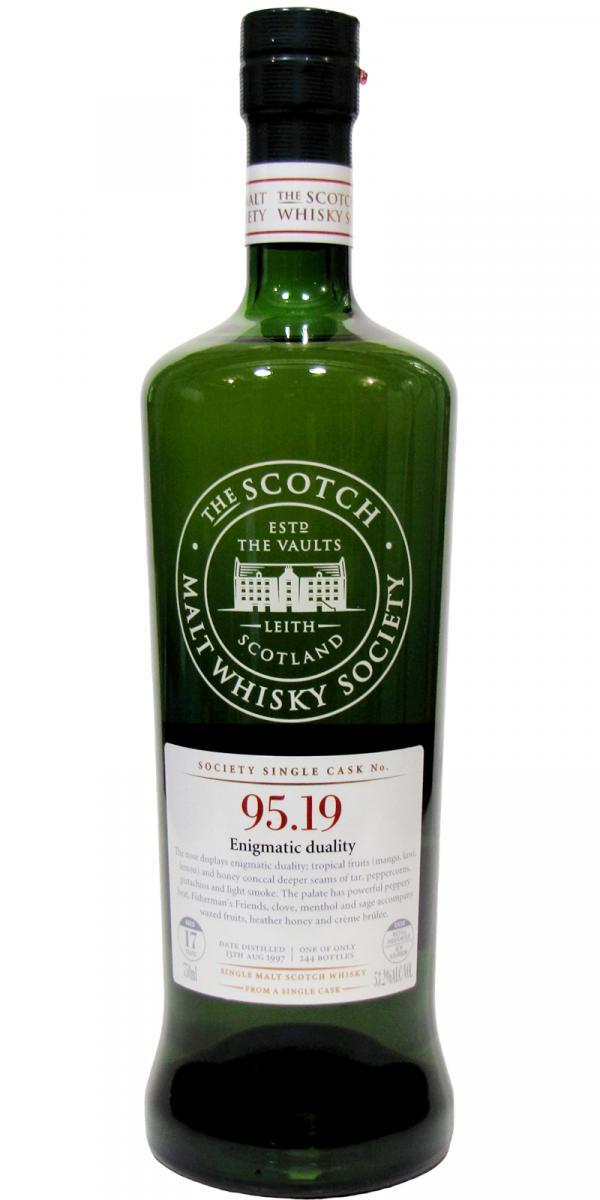 Auchroisk 1997 SMWS 95.19 Enigmatic duality