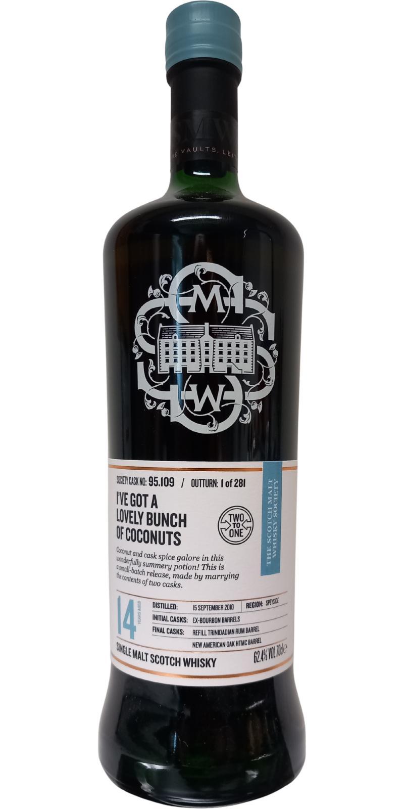 Auchroisk 2010 SMWS 95.109 I've got a lovely bunch of coconuts