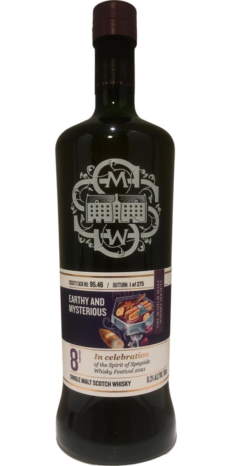 Auchroisk 2012 SMWS 95.46 Earthy and mysterious