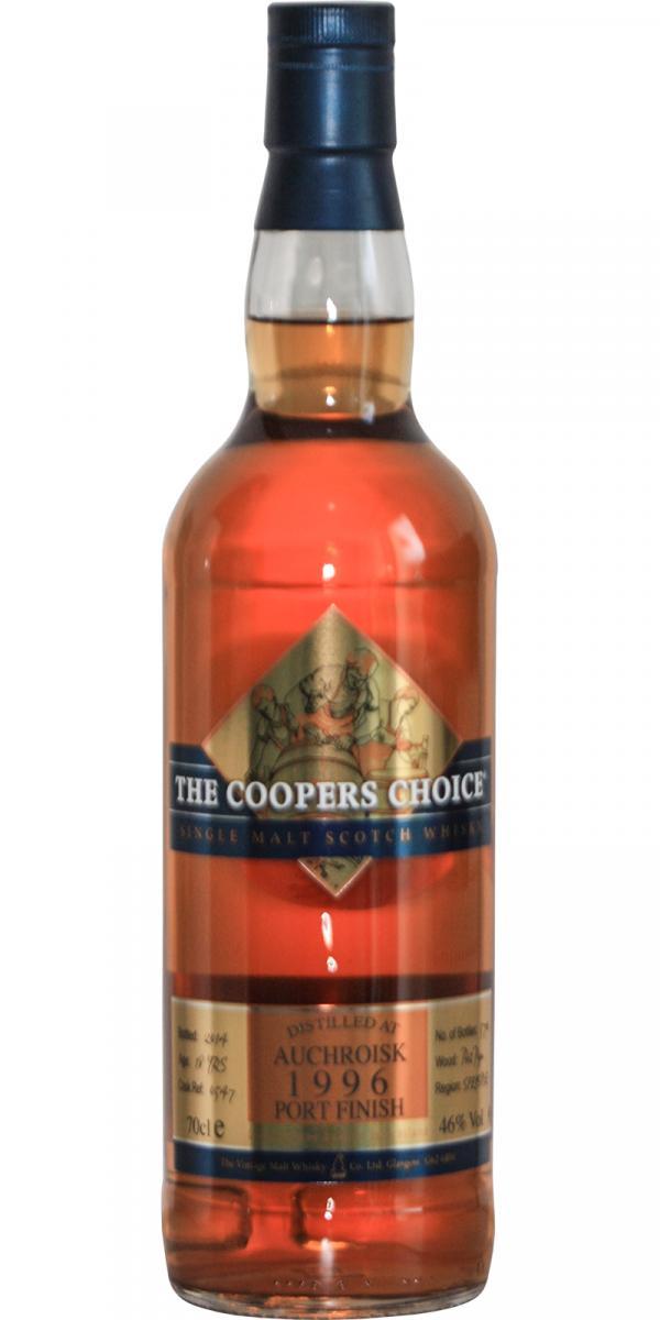Auchroisk 1996 VM The Cooper's Choice