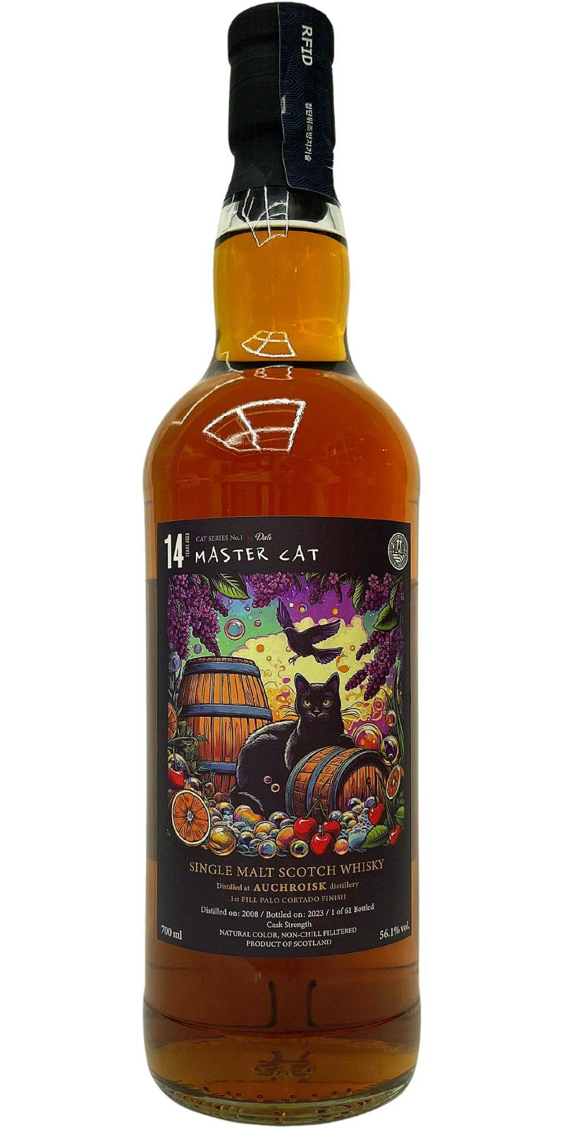 Auchroisk 2008 WhNa DALI Cat Series