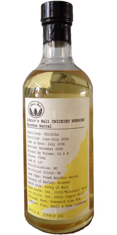 Chichibu 2008 Ichiro's Malt - Newborn
