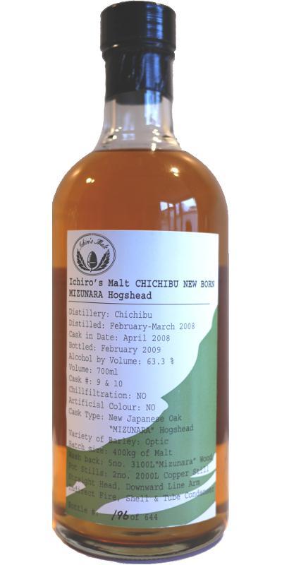 Chichibu 2008 Ichiro's Malt - Newborn