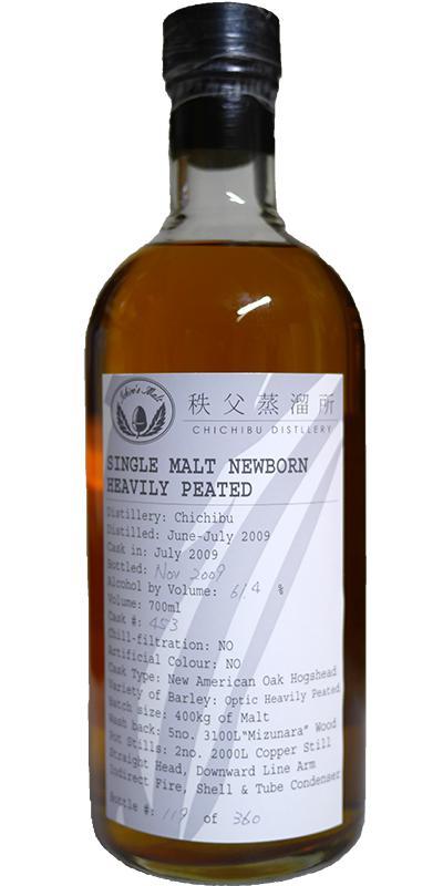 Chichibu 2009 Ichiro's Malt - Newborn - Heavily Peated