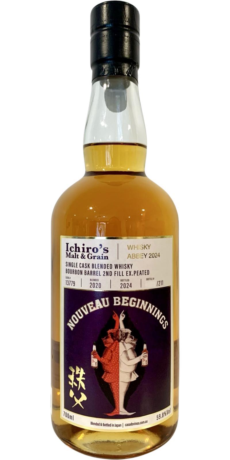 Ichiro's Malt & Grain Single Cask Blended Whisky