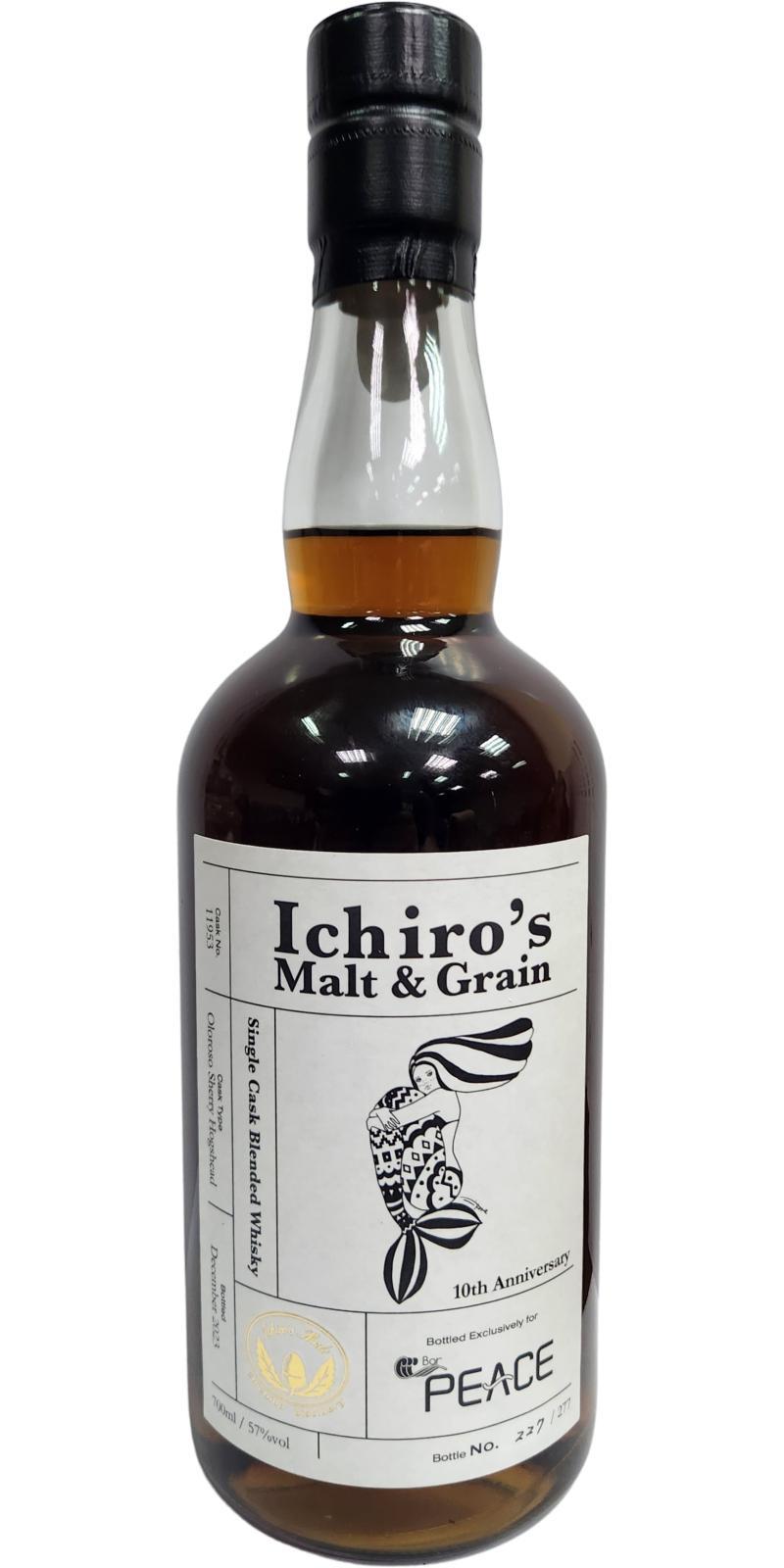 Ichiro's Malt & Grain Single Cask Blended Whisky