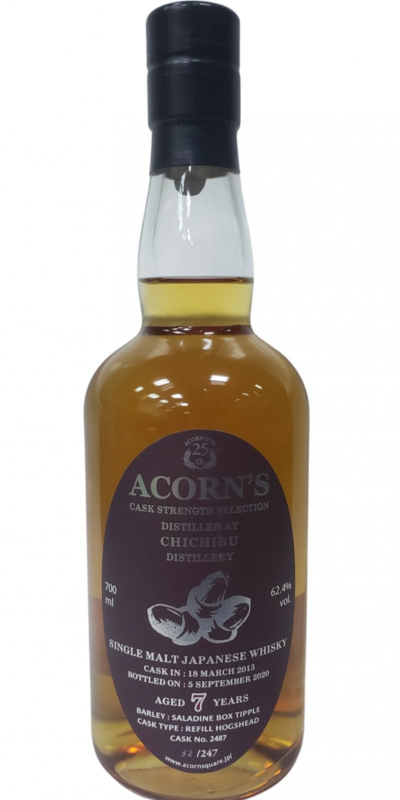 Chichibu 2013 Aco Cask Strength Selection