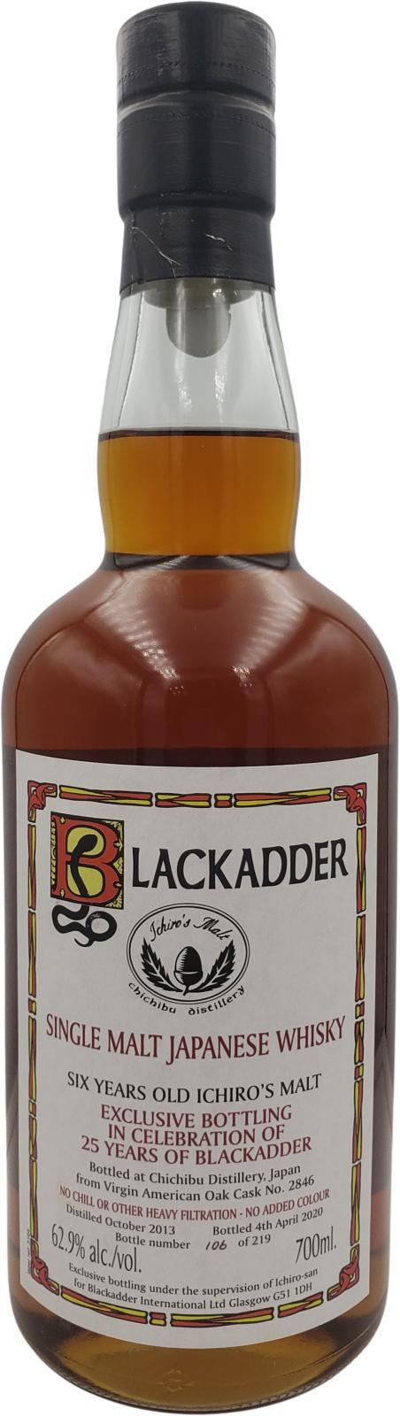 Ichiro's Malt 2013 BA Celebrating 25 Years of Blackadder