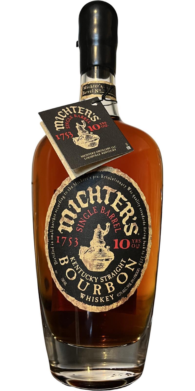Michter's 10-year-old Single Barrel Bourbon Whiskey