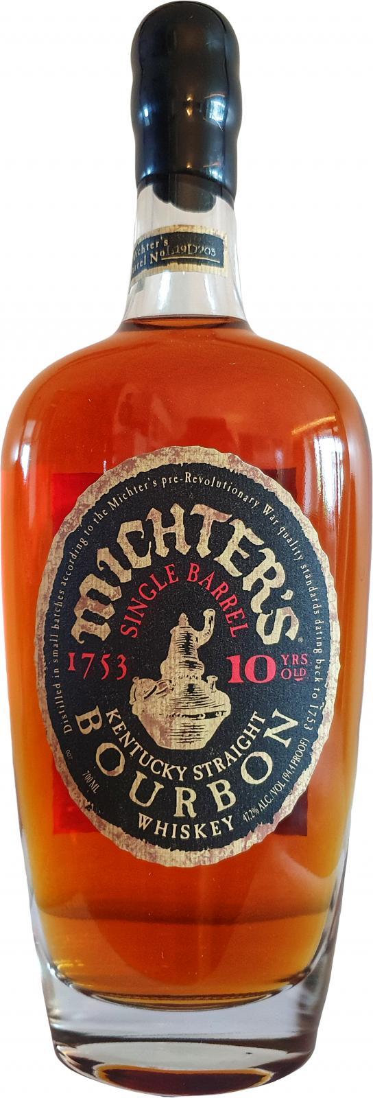 Michter's 10-year-old Single Barrel Bourbon