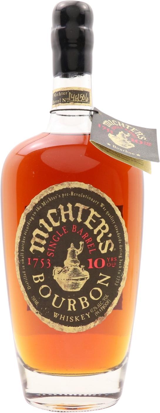 Michter's 10-year-old Single Barrel Bourbon