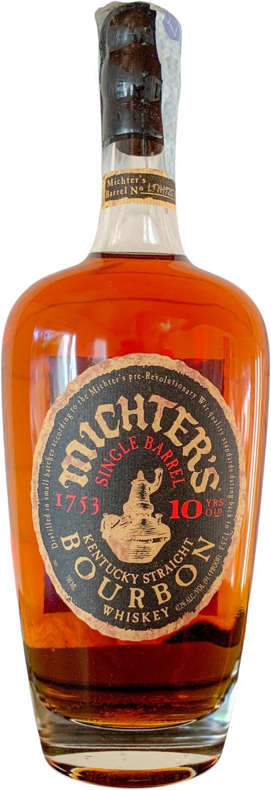 Michter's 10-year-old Single Barrel Bourbon