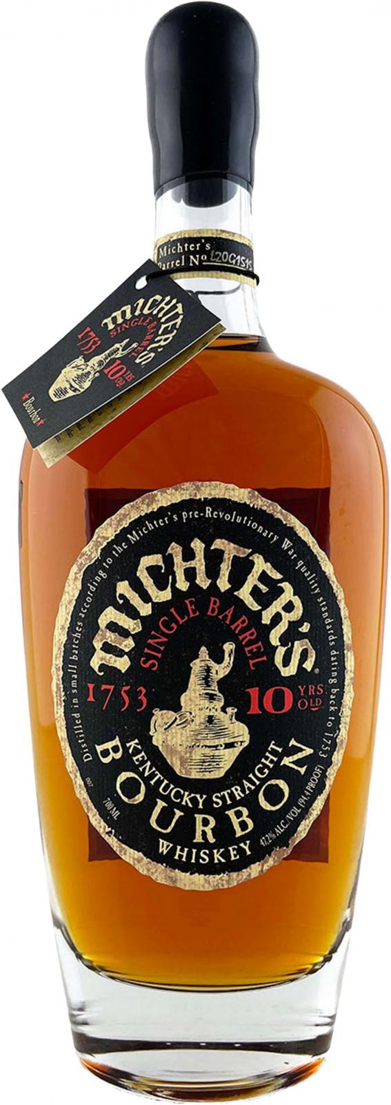 Michter's 10-year-old Single Barrel Bourbon