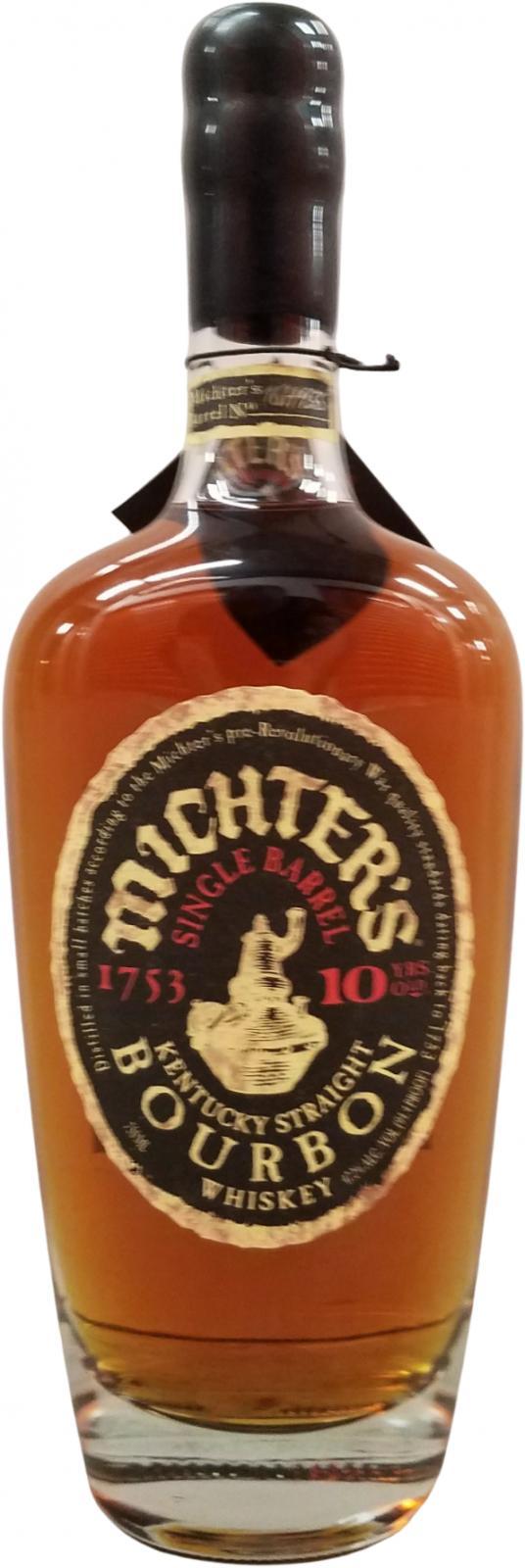 Michter's 10-year-old Single Barrel