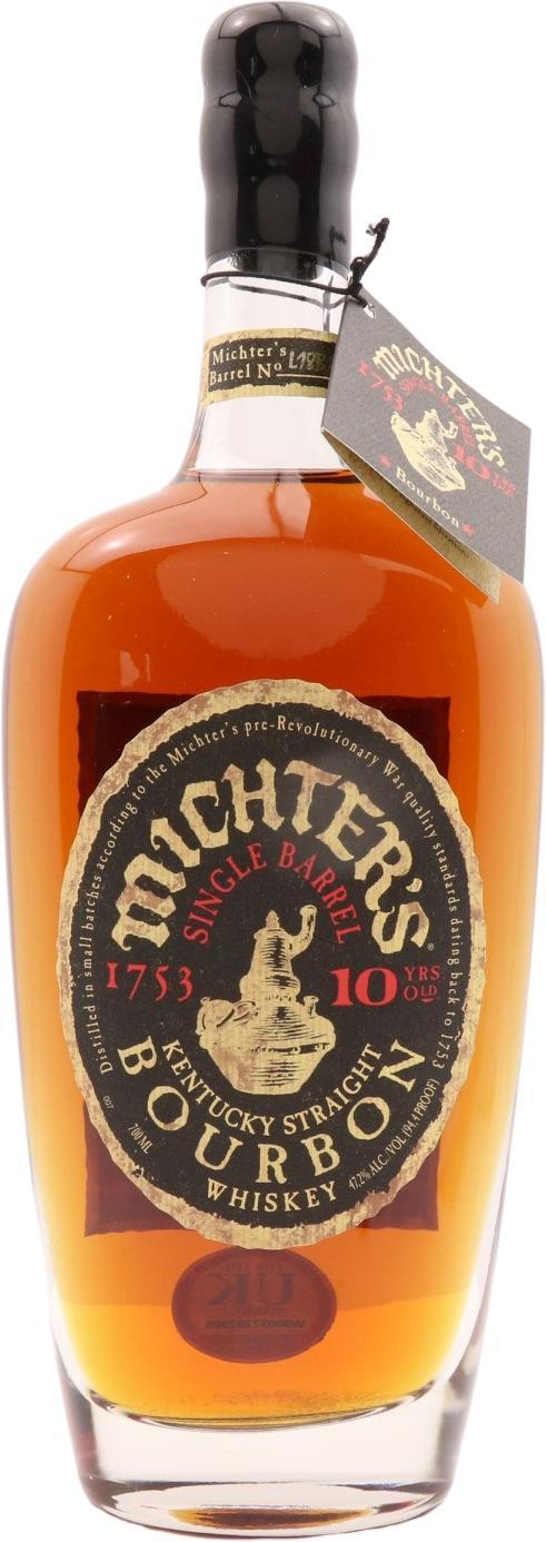 Michter's 10-year-old Single Barrel Bourbon