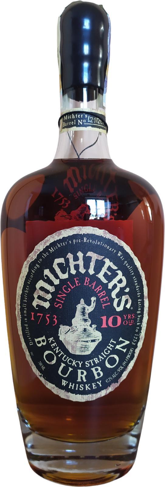 Michter's 10-year-old Single Barrel Bourbon