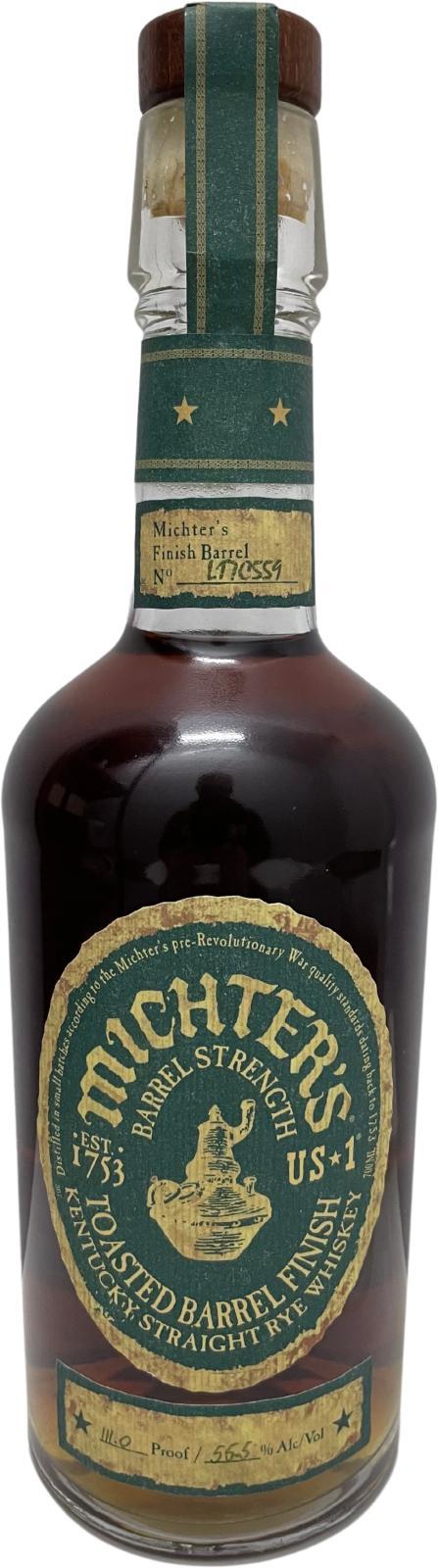 Michter's US*1 Barrel Strength Rye Limited Release