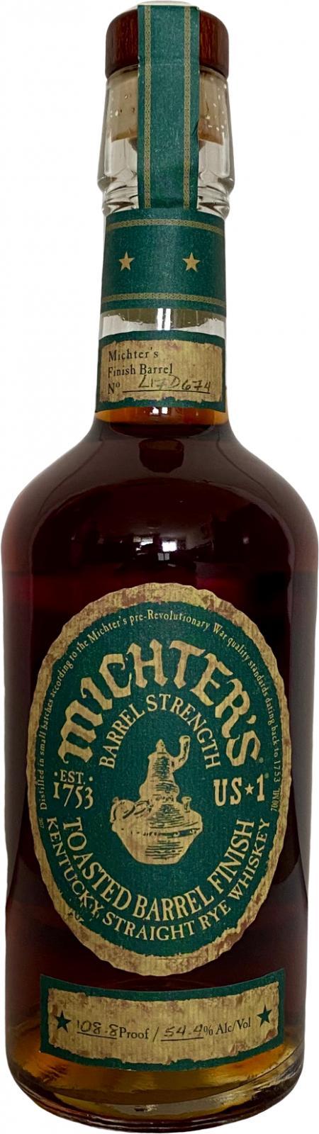 Michter's US*1 Toasted Barrel Finish Rye Barrel Strength