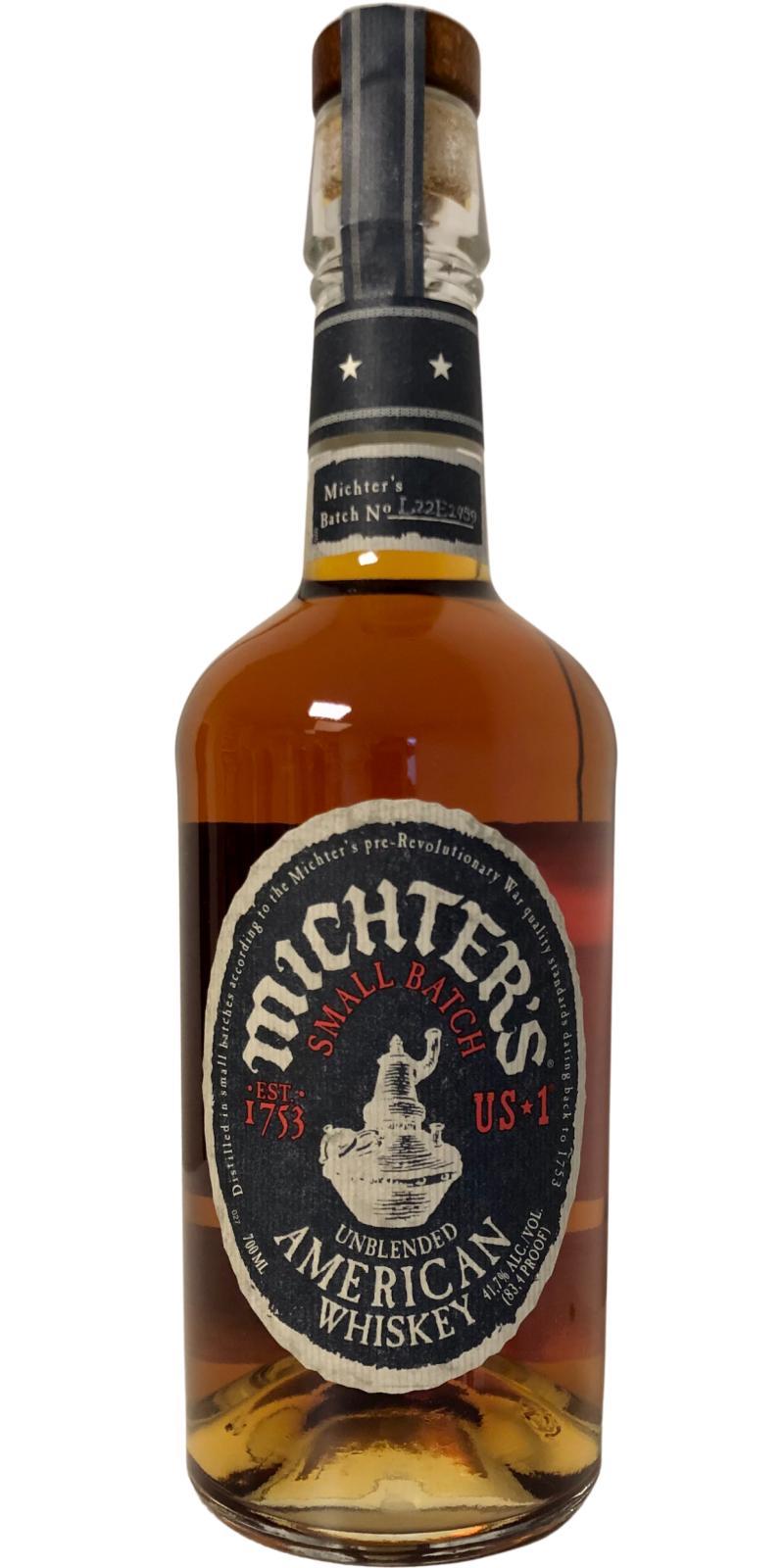 Michter's US*1 Unblended American Whiskey Small Batch