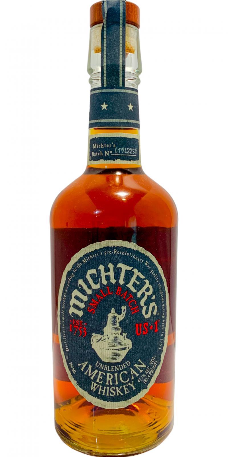 Michter's US*1 Unblended American Whiskey Small Batch