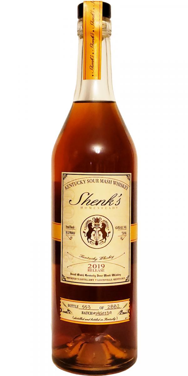 Shenk's Homestead Kentucky Sour Mash Whiskey