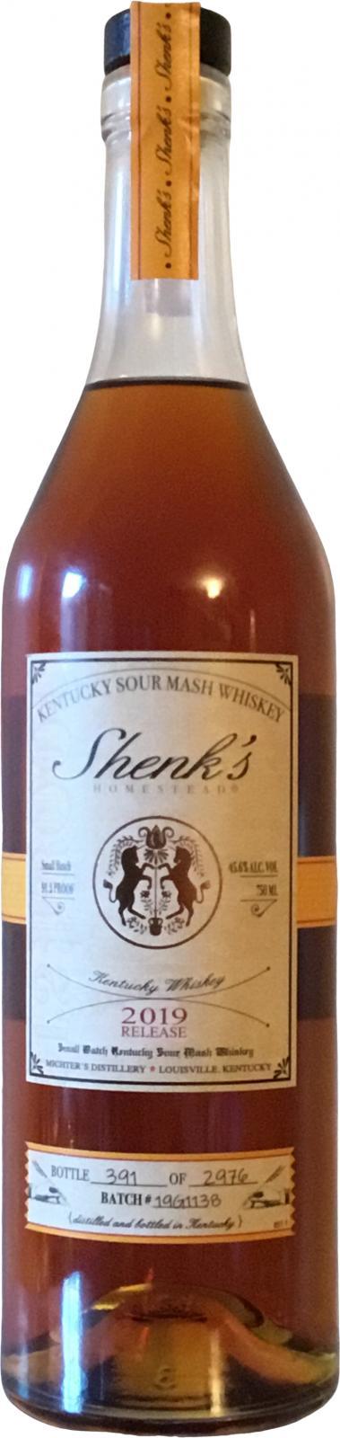 Shenk's Homestead Kentucky Sour Mash Whiskey