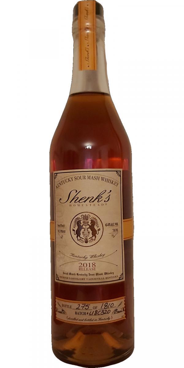 Shenk's Homestead Kentucky Sour Mash Whiskey