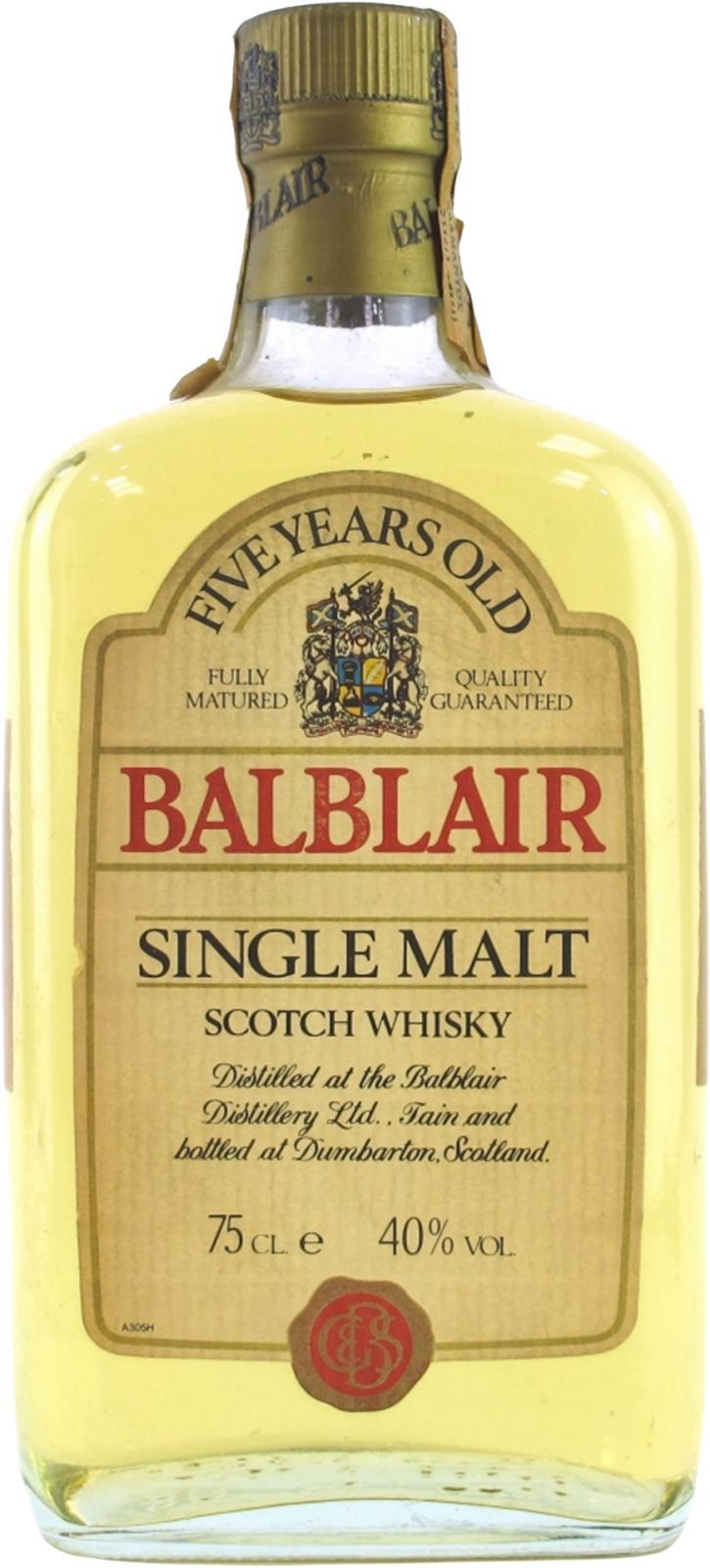 Balblair 05-year-old Single Malt