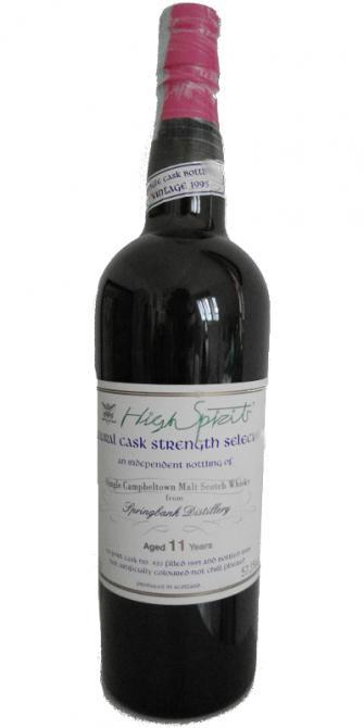 Springbank 1995 HSC Natural Cask Strength Selection