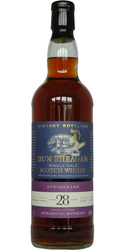 Springbank 1974 IM Dun Bheagan