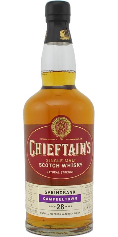 Springbank 1974 IM Chieftain's Choice