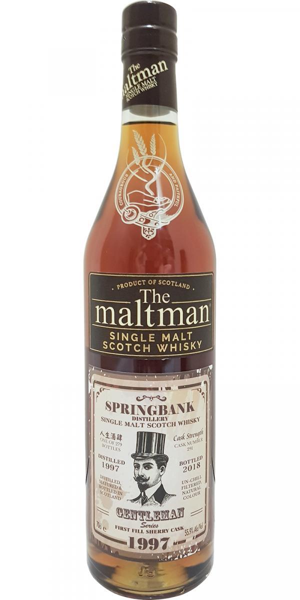 Springbank 1997 MBl The Maltman
