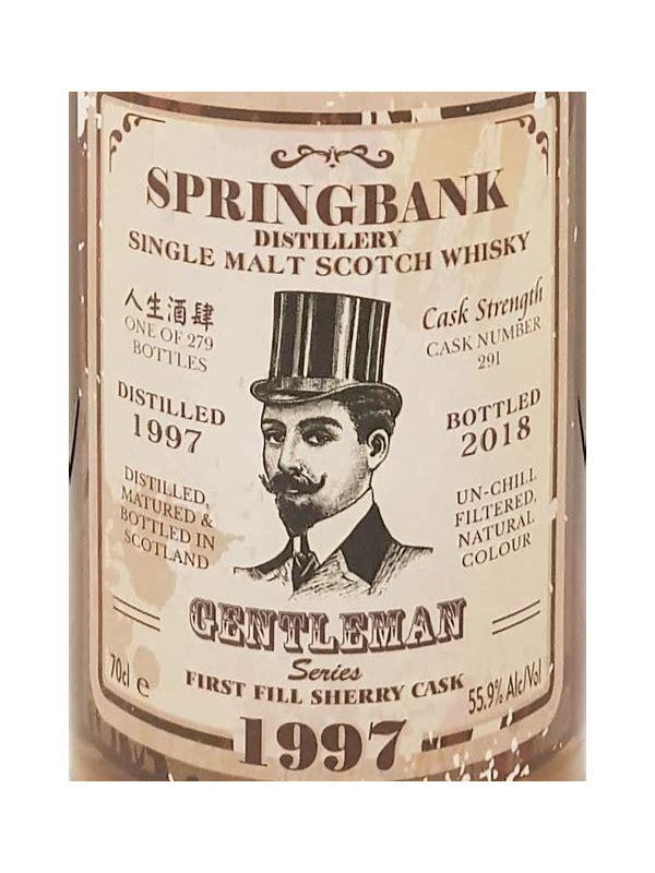 Springbank 1997 MBl The Maltman