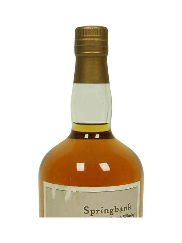 Springbank 1967 RWD
