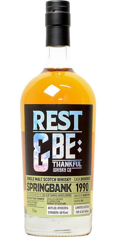 Springbank 1990 RBTW Limited Edition