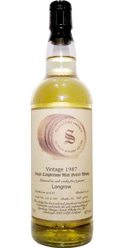 Longrow 1987 SV Vintage Collection
