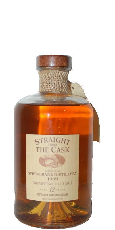 Springbank 1989 SV Straight from the Cask