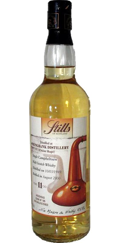 Springbank 1989 SV Stills of Scotland for LMdW