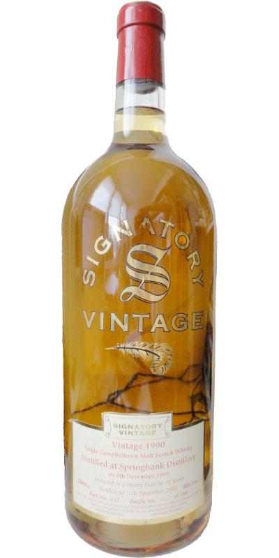 Springbank 1990 SV Vintage Collection