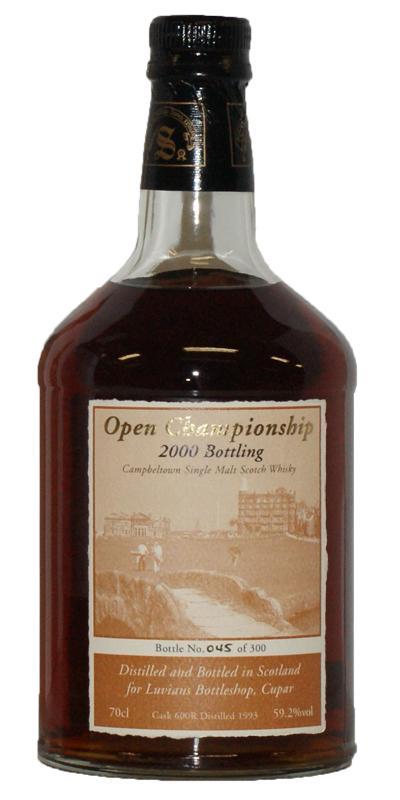 Springbank 1993 SV Open Championship 2000 Bottling