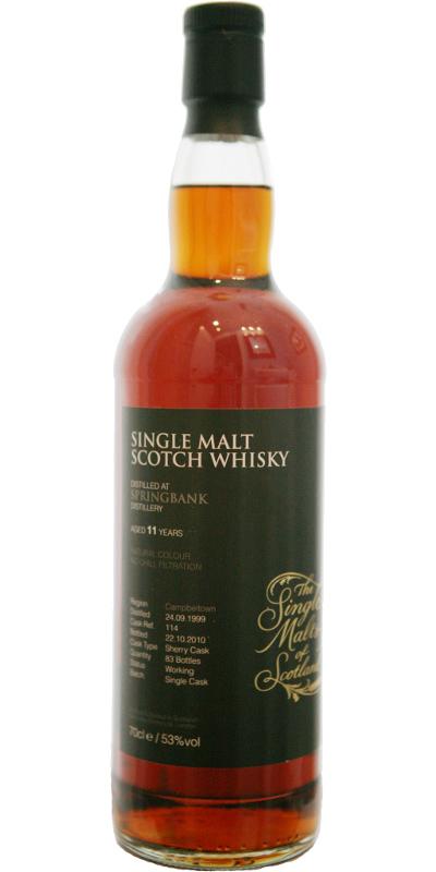 Springbank 1999 SMS The Single Malts of Scotland
