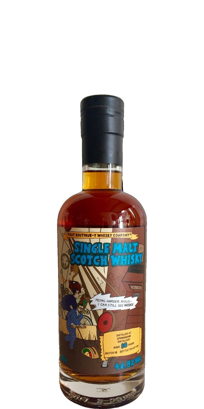 Springbank Batch 18 TBWC